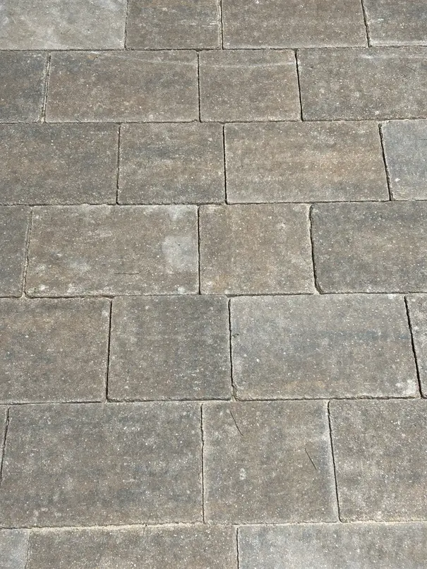 Close-up view of block paving pattern and texture on a Bewdley driveway