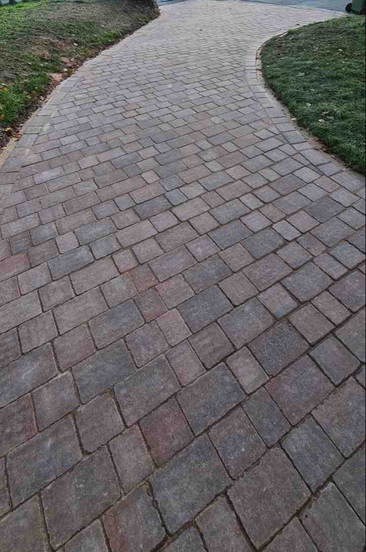 Transformation of a Stourbridge driveway after block paving installation by A & J Driveways
