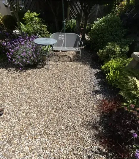 Gravel driveway installation in Dudley